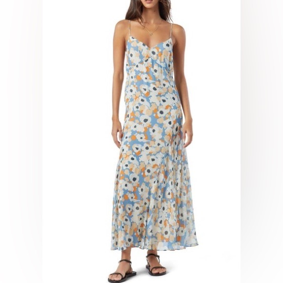Joie Dresses & Skirts - Joie Markus Maxi Silk Floral Dress Size 4